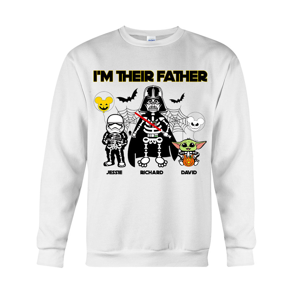 Personalized Halloween T-shirt & Hoodie I'm Their Father Gift T-shirt & Hoodie GradoCreations