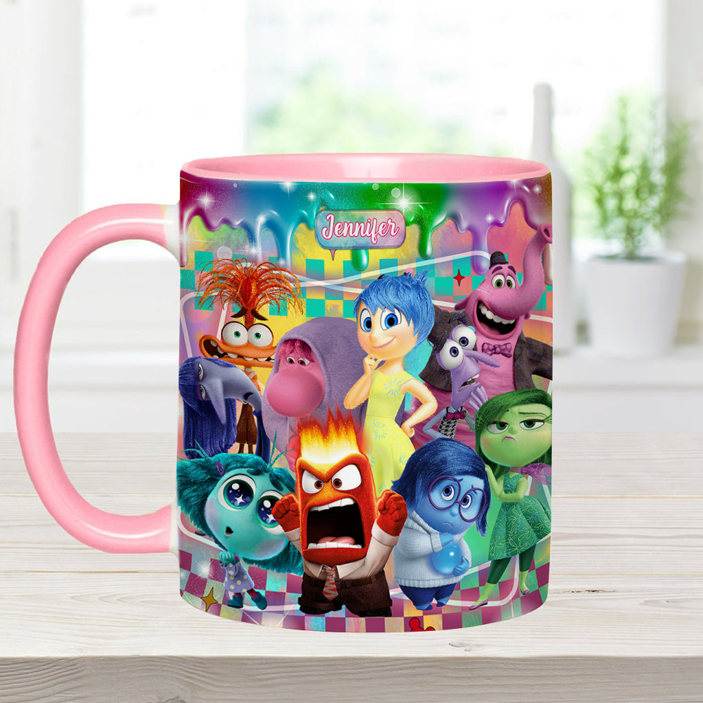 Personalized Accent Mug with Custom Name for Birthday/Graduation Accent Mug GradoCreations