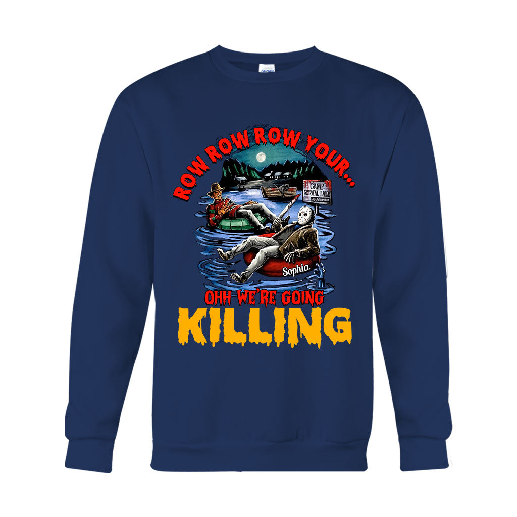 Personalized Row Row Row Your Boat T-shirt and Hoodie Gift T-shirt & Hoodie GradoCreations