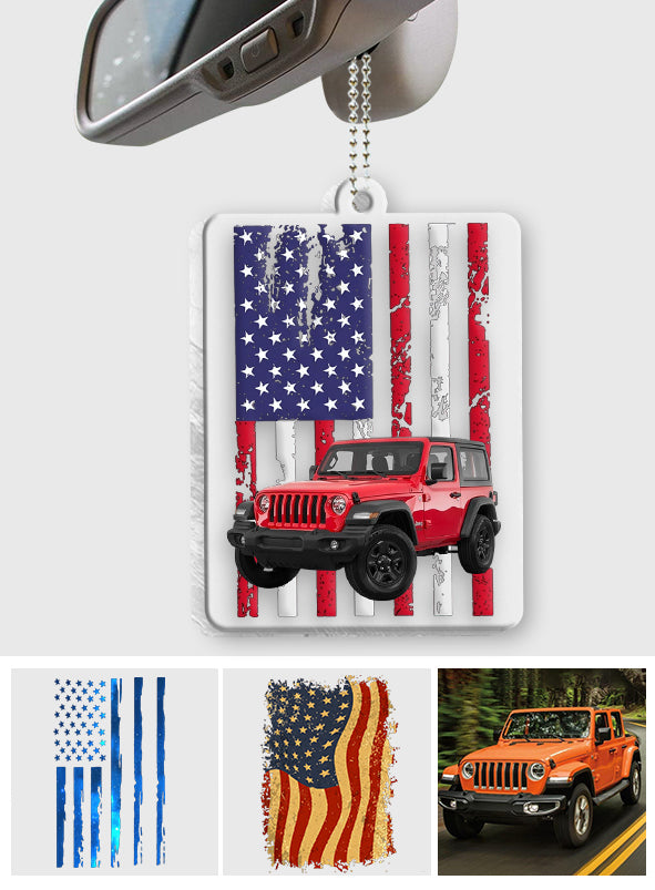 Personalized Acrylic Car Ornament Custom Design Gift Idea One-sided Car Ornament GradoCreations