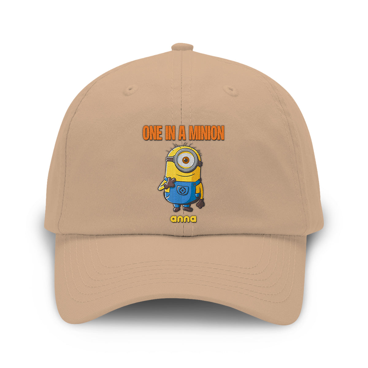 Personalized One In A Minion Embroidered Cap Gift for Kids Embroidered Classic Cap GradoCreations