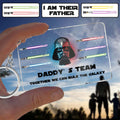 Personalized Star Wars Acrylic Keychain Gift for Dad One-sided Keychain GradoCreations