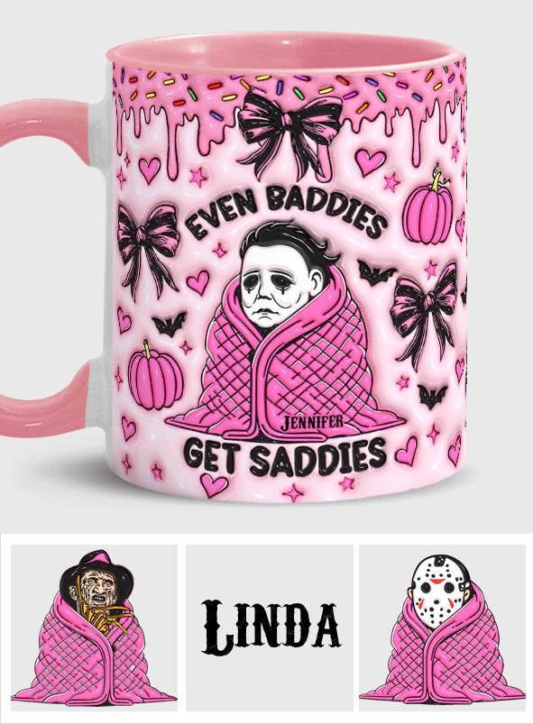 Personalized Two-Tone Accent Mug with Halloween Theme Gift Accent Mug GradoCreations
