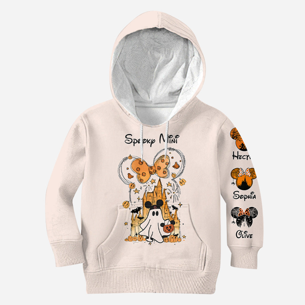 Personalized Halloween All Over Shirt Custom Name Gift for Mom All Over Shirt GradoCreations