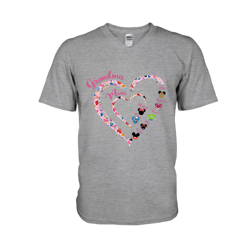 Personalized Grandma Mouse T-shirt & Hoodie Gift for Mother's Day T-shirt & Hoodie GradoCreations