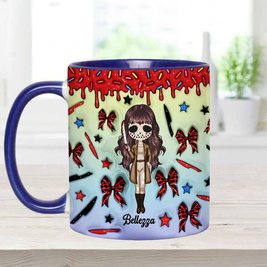 Personalized Accent Mug for Murder Mystery Lovers - Fun Gift Accent Mug GradoCreations