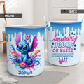 Personalized Laundry Basket Custom Name Fun Design Gift Laundry Basket GradoCreations