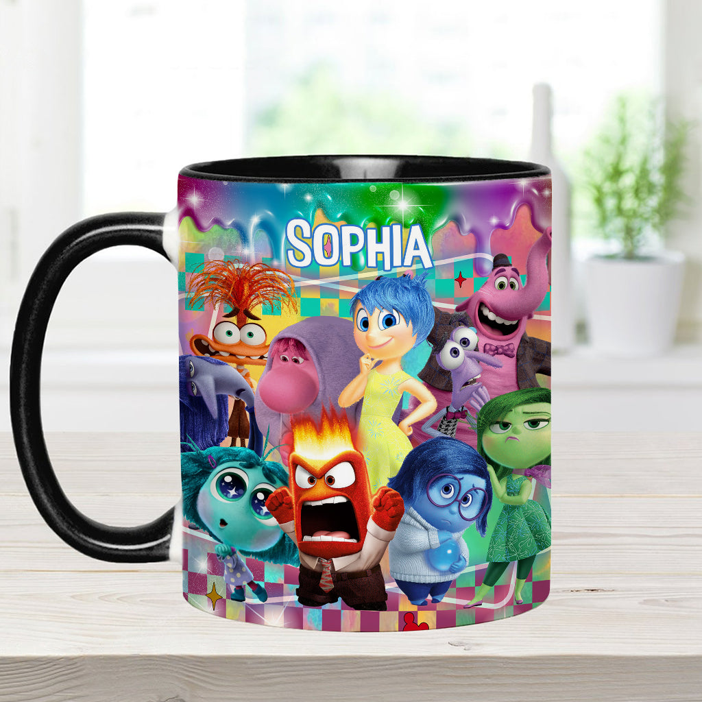 Personalized Accent Mug with Colorful Design for Any Occasion Accent Mug GradoCreations