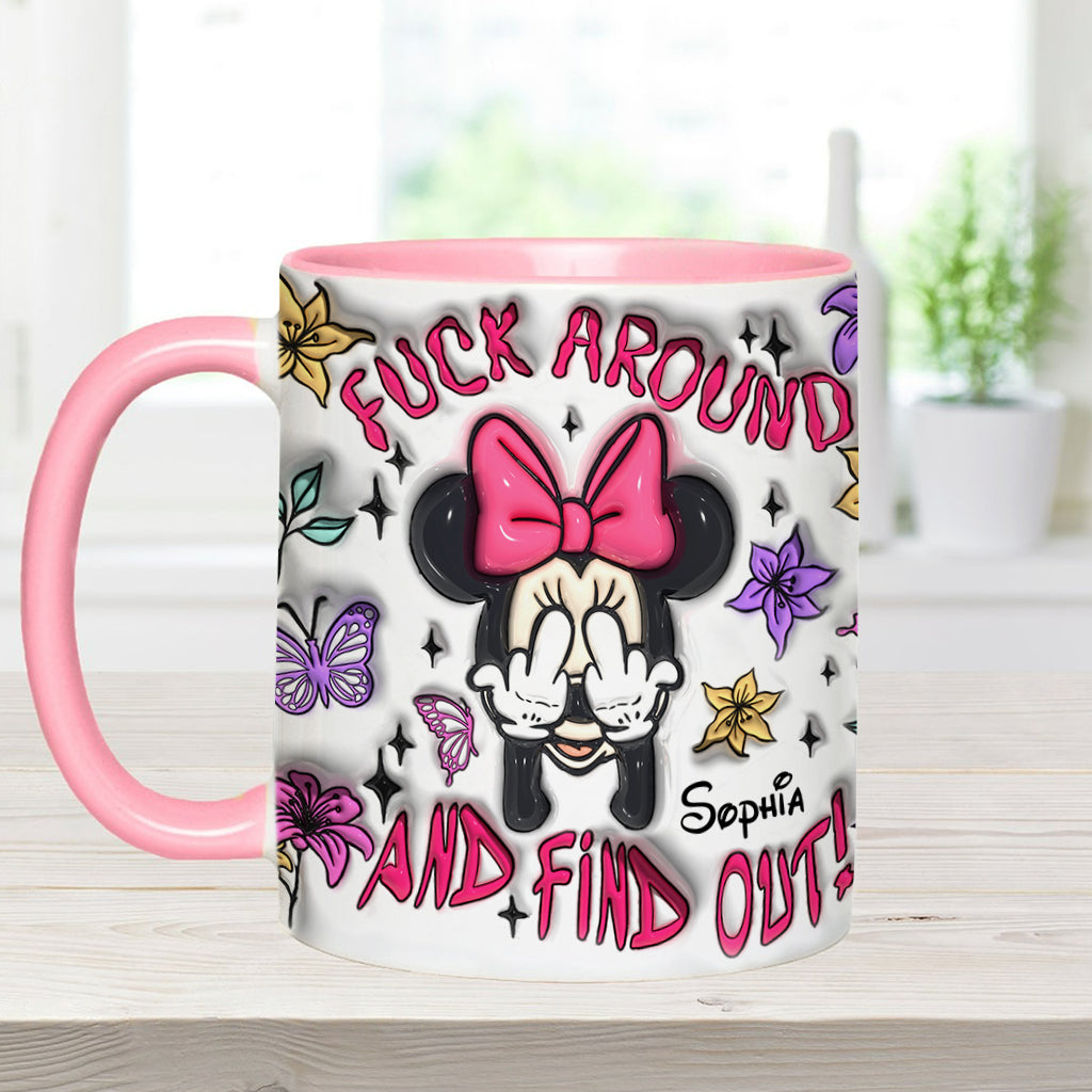 Personalized Ceramic Accent Mug with Playful Design for Birthdays and Graduations Accent Mug GradoCreations