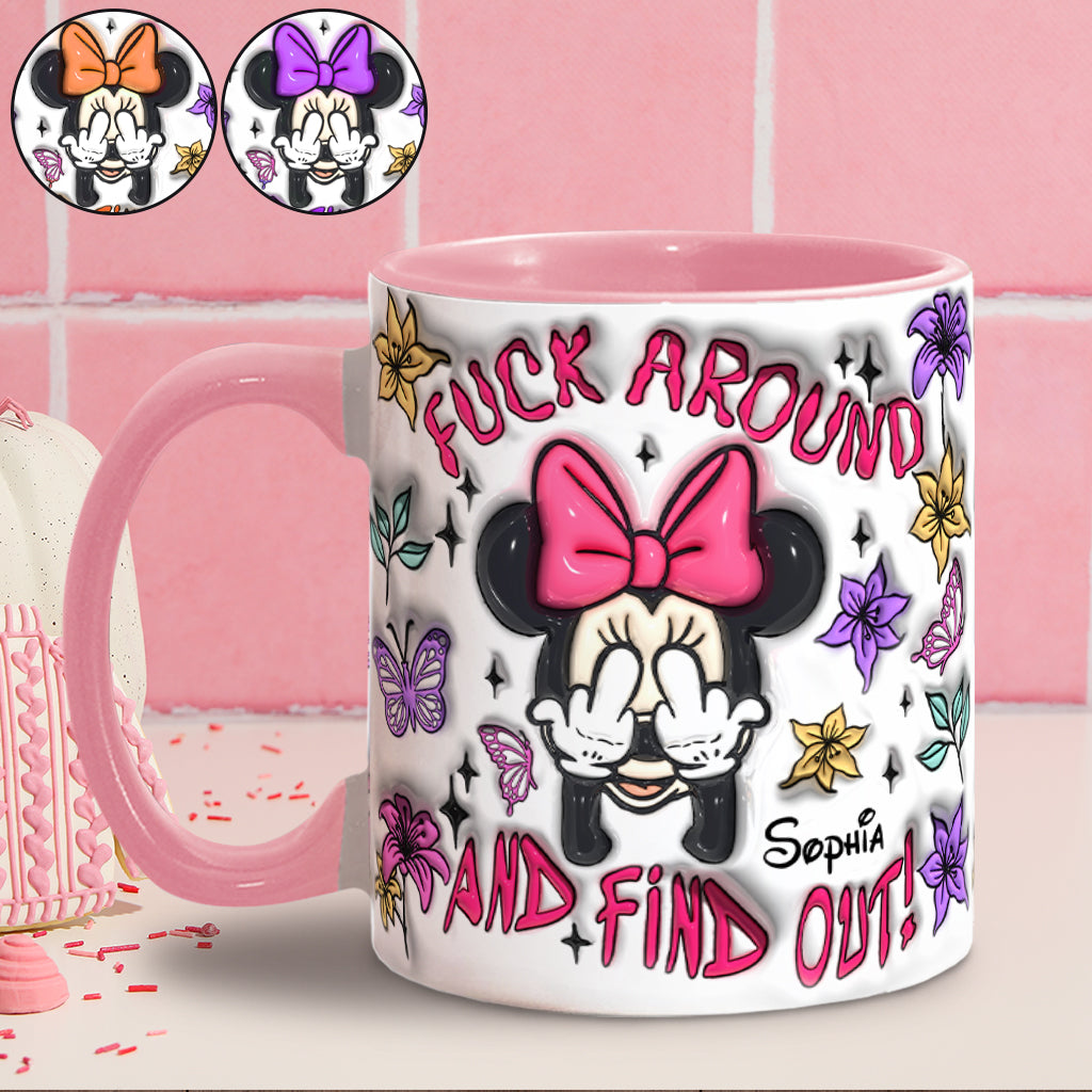 Personalized Ceramic Accent Mug with Playful Design for Birthdays and Graduations Accent Mug GradoCreations