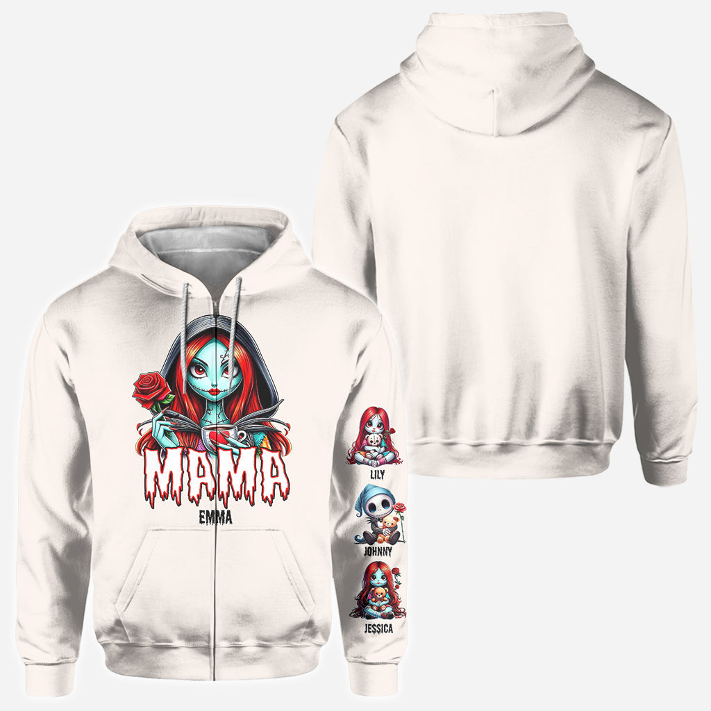 Personalized Nightmare Themed All-Over Shirt Gift for Mom All Over Shirt GradoCreations