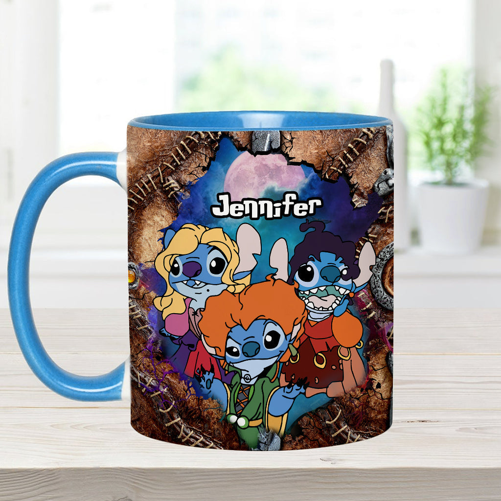 Personalized Hocus Pocus Accent Mug Custom Name Gift for Halloween Accent Mug GradoCreations