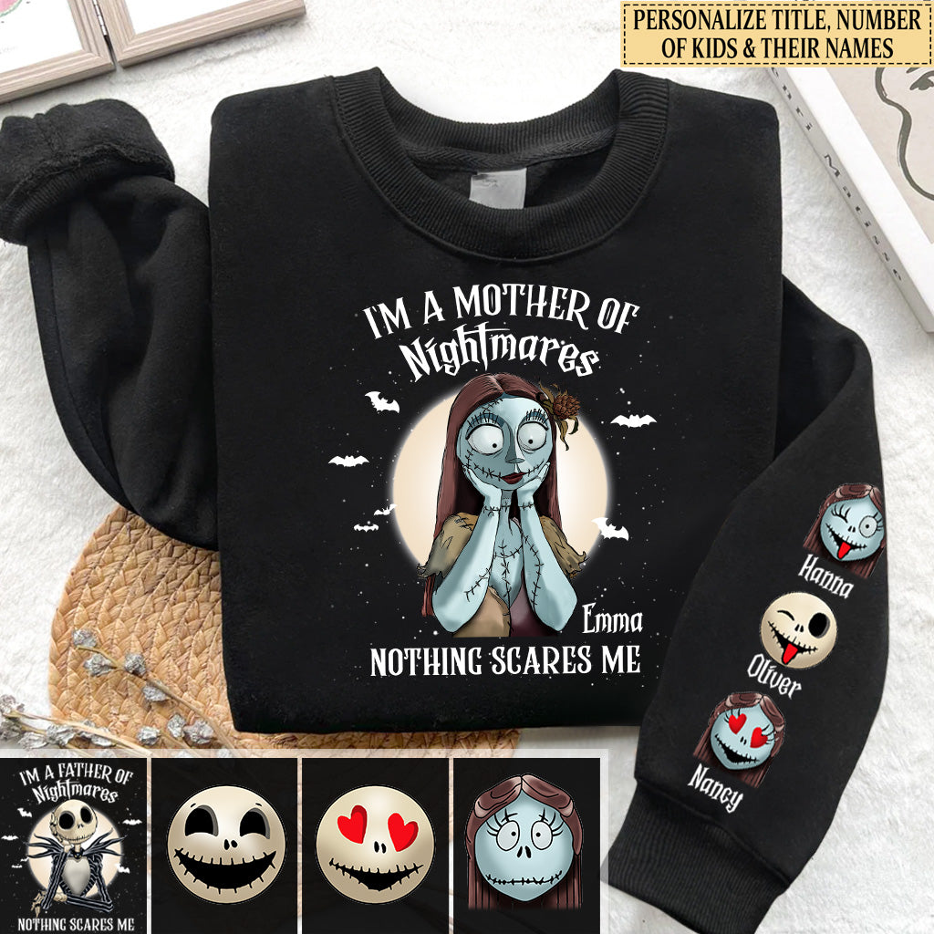 Personalized Nightmare All Over Shirt Custom Names Gift for Mom/Dad All Over Shirt GradoCreations
