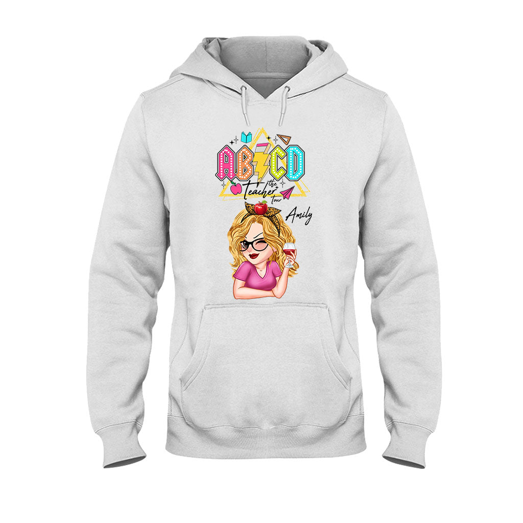 Personalized Teacher T-shirt & Hoodie Custom Name Gift for Teacher T-shirt And Hoodie GradoCreations