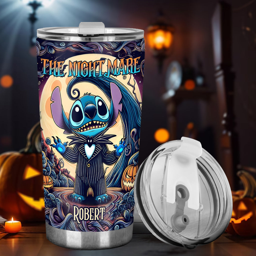 Personalized Ohana Tumbler The Nightmare Custom Gift for Halloween Tumbler GradoCreations