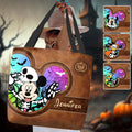 Personalized Halloween Mouse Tote Bag Custom Name Gift Tote Bag GradoCreations
