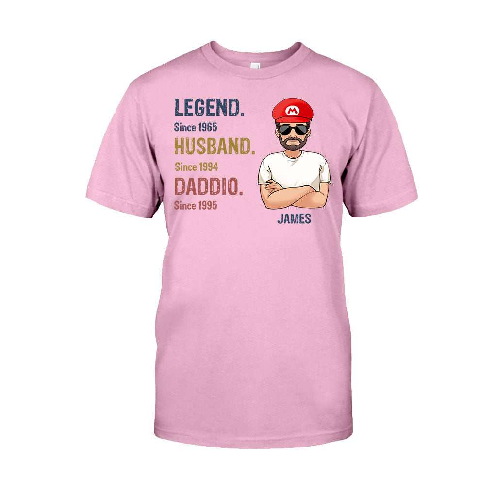 Personalized Super Plumber T-Shirt & Hoodie for Dad | Custom Name Gift T-shirt & Hoodie GradoCreations