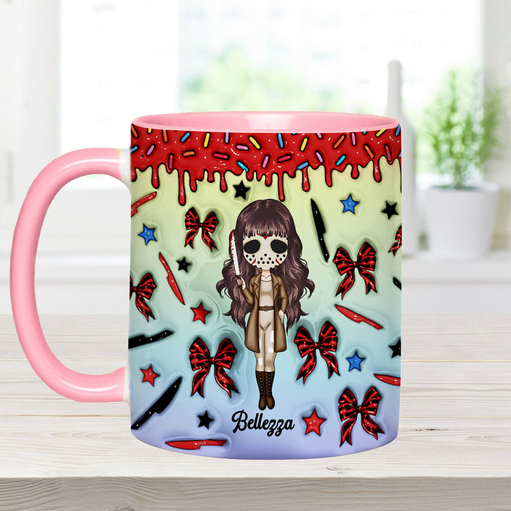 Personalized Accent Mug for Murder Mystery Lovers - Fun Gift Accent Mug GradoCreations