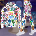 Personalized Hoodie & Leggings Set Custom Name Gift for Kids Hoodie & Leggings GradoCreations