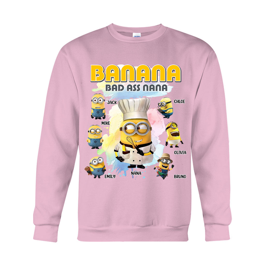 Personalized Banana Nana T-shirt Custom Gift for Grandma T-shirt & Hoodie GradoCreations