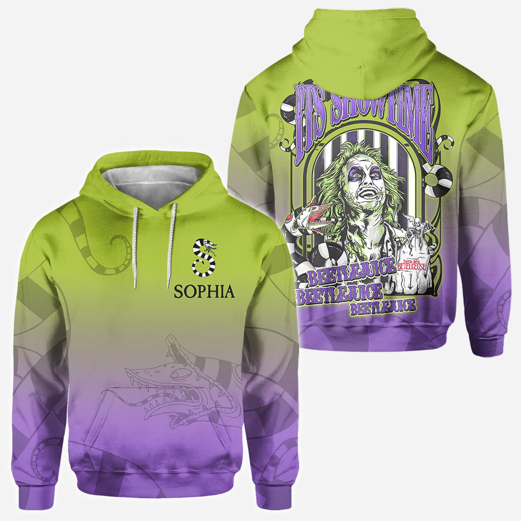 Personalized Beetlejuice All Over Shirt Gift for Halloween All Over Shirt GradoCreations