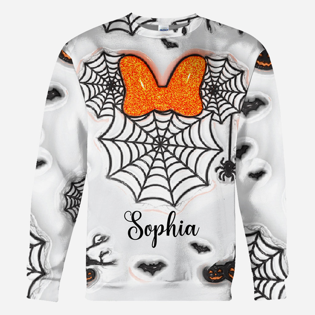 Personalized Halloween All Over Shirt Custom Name Gift All Over Shirt GradoCreations
