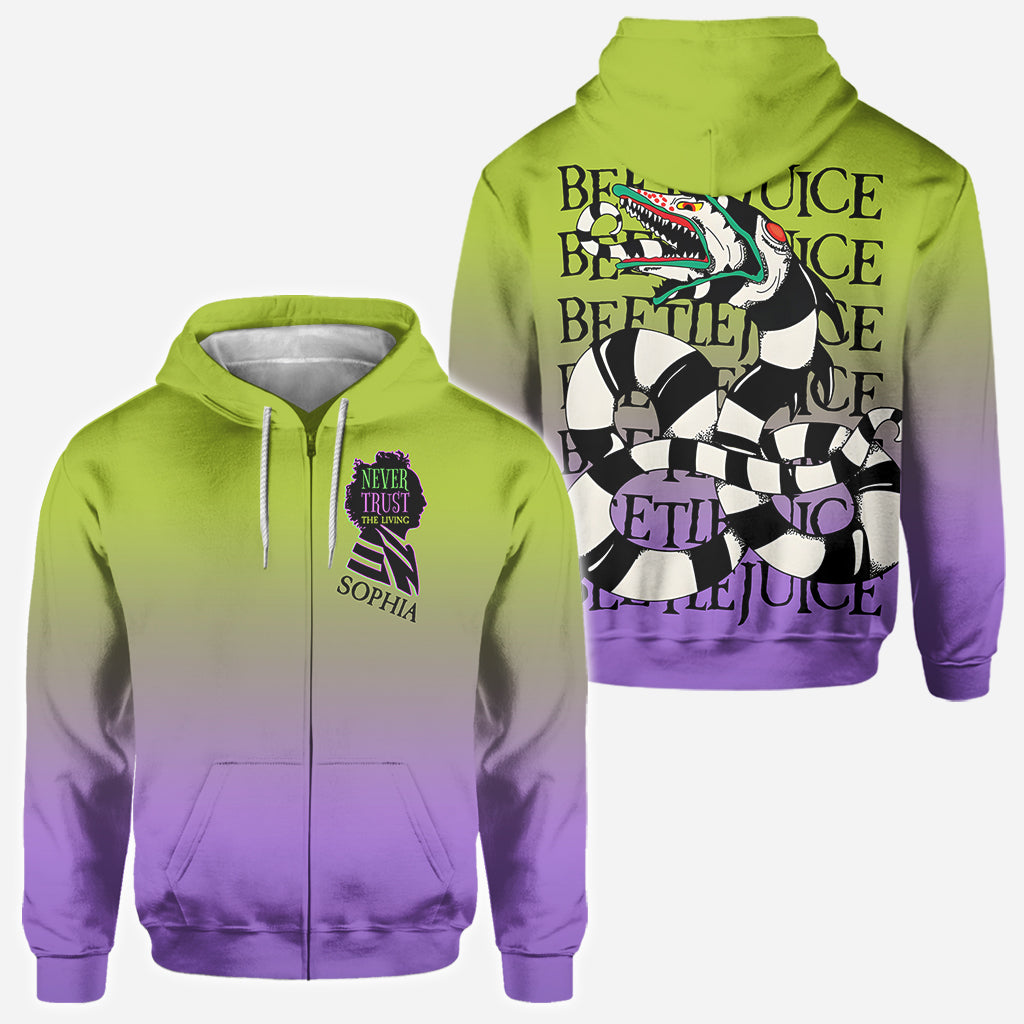 Personalized All Over Shirt Never Trust The Living Unique Gift All Over Shirt GradoCreations