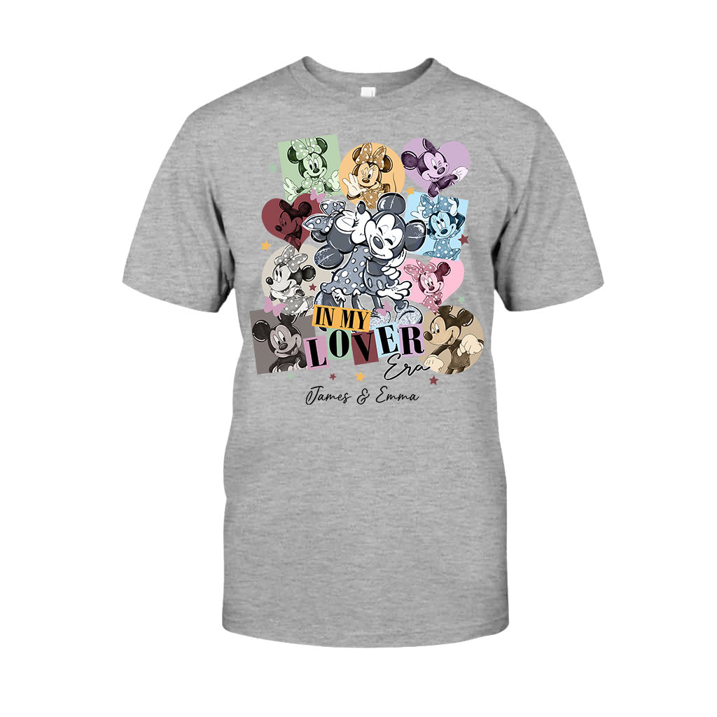 Personalized Couple T-Shirt and Hoodie In My Lover Era Gift for Engagement/Anniversary T-shirt & Hoodie GradoCreations