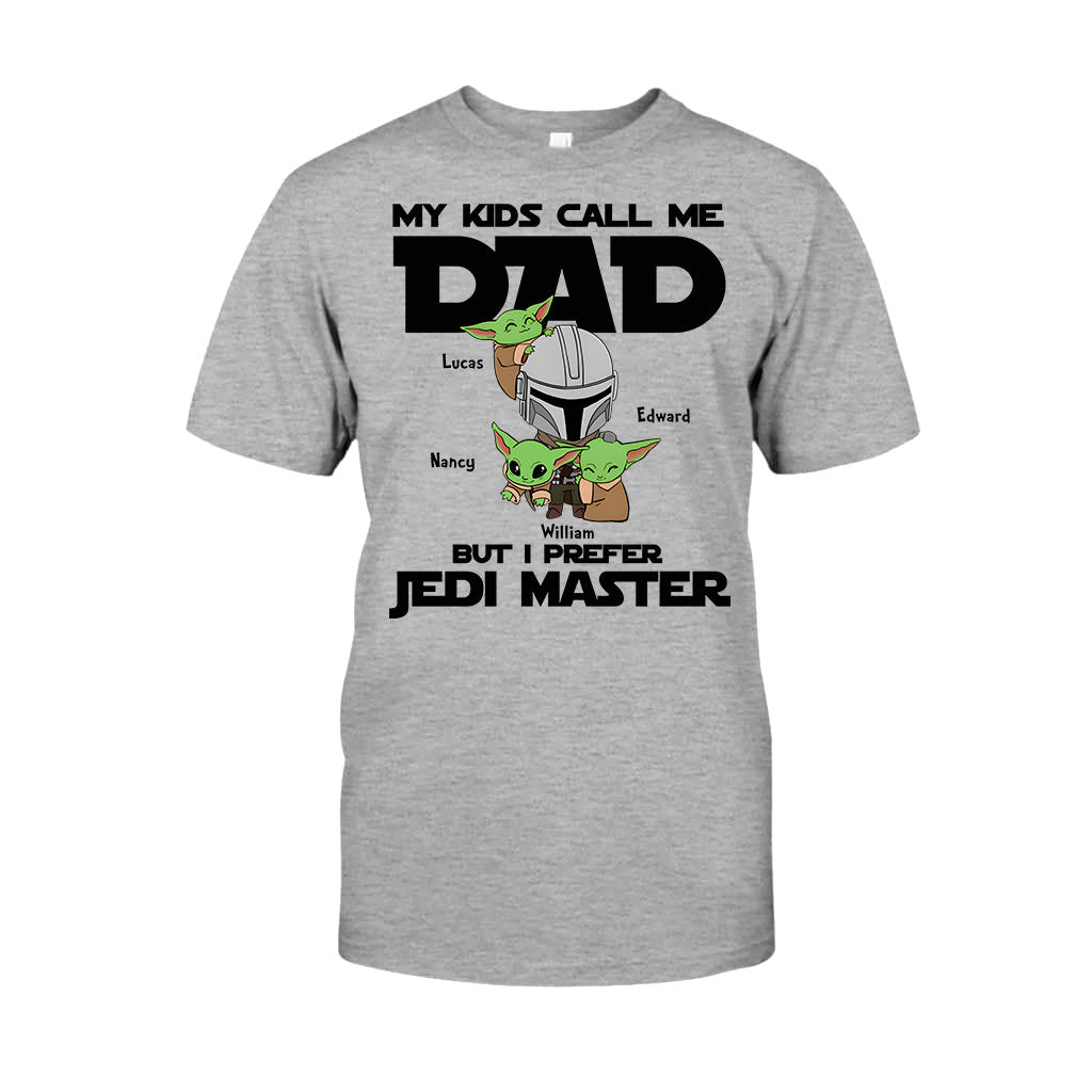 Personalized Jedi Master T-shirt & Hoodie Gift for Dad T-shirt & Hoodie GradoCreations
