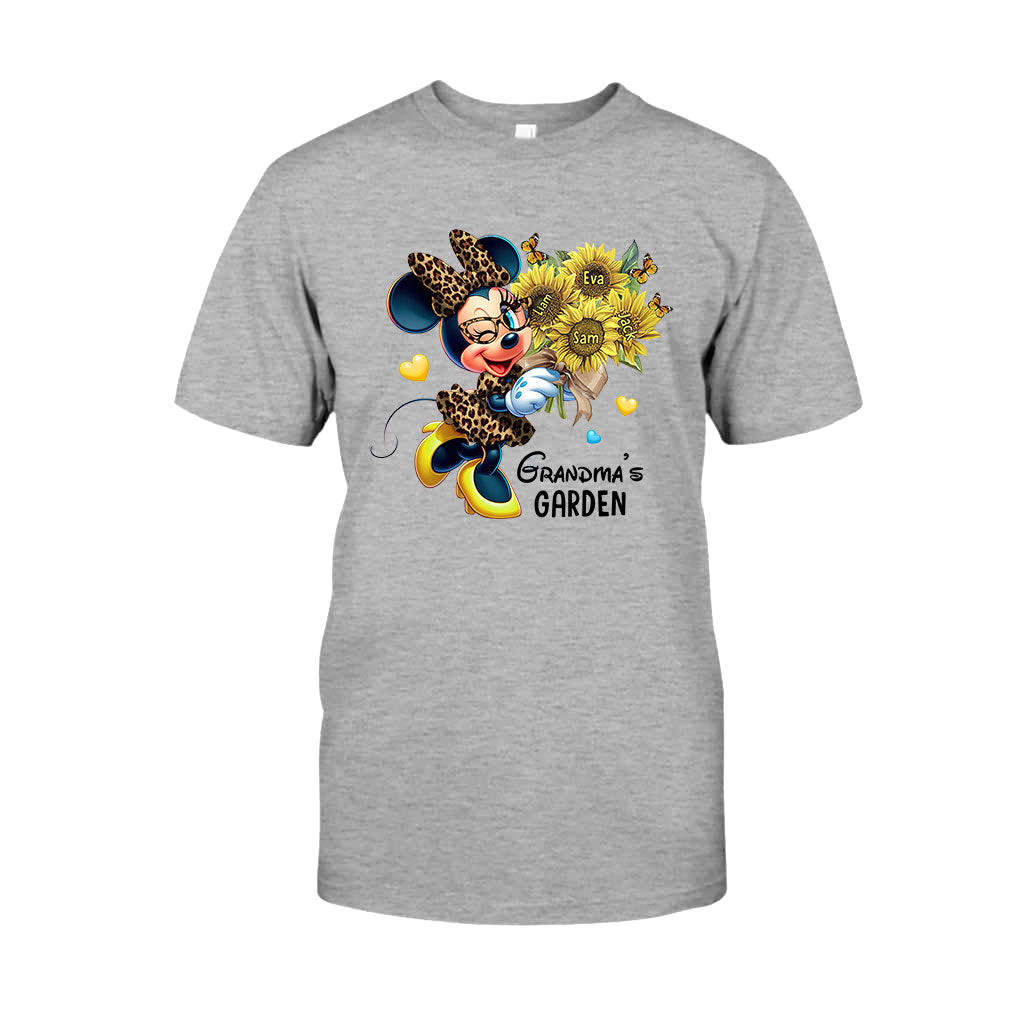 Personalized Grandma's Garden T-shirt & Hoodie with Custom Names Gift T-shirt & Hoodie GradoCreations