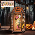 Personalized Laser Cut Halloween Lantern with Custom Name Laser Cut Lantern GradoCreations