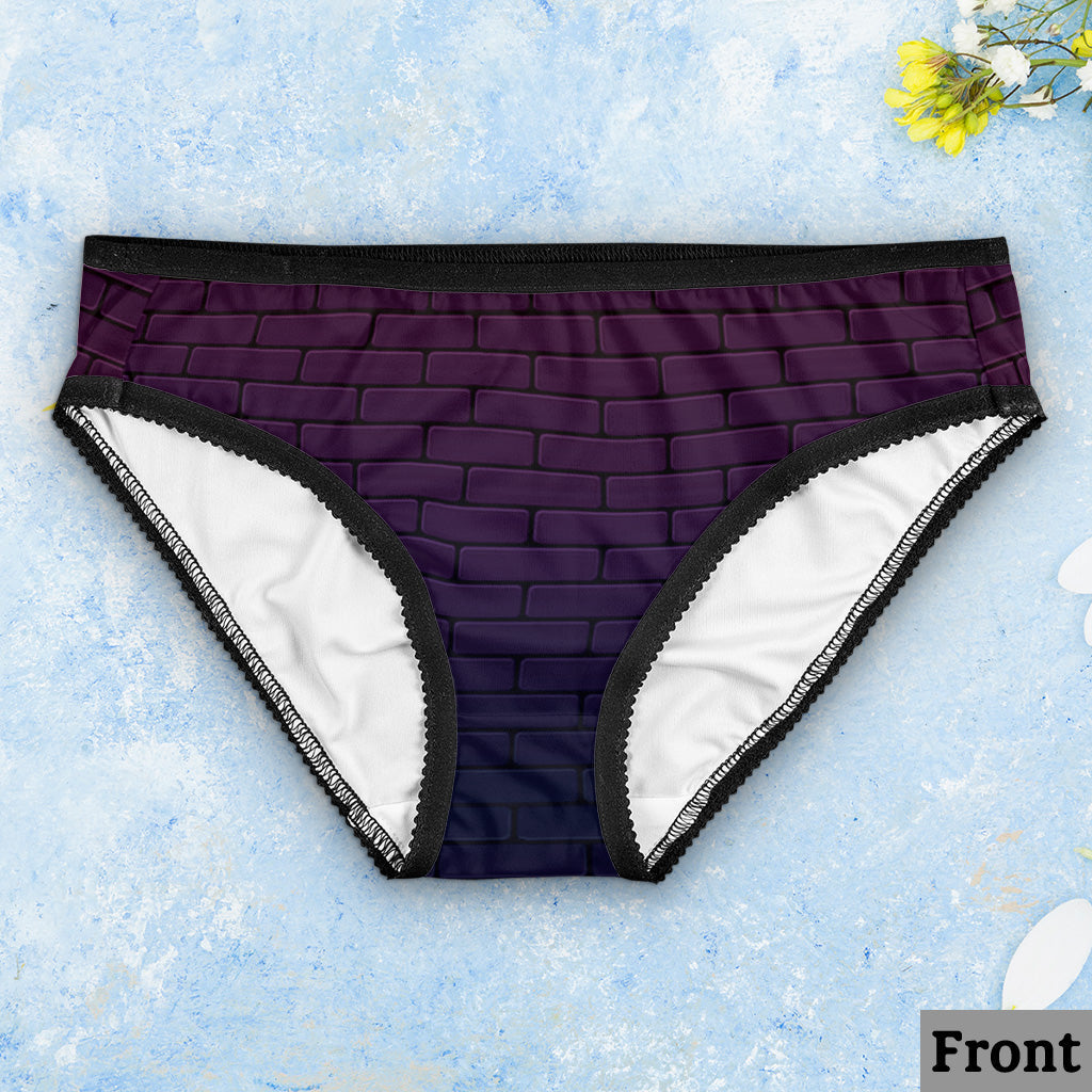 Personalized Lace Border Briefs & Boxer Shorts Set for Couples Lace Border Women Briefs And Men’s Boxer Briefs GradoCreations