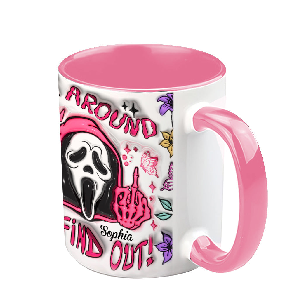 Personalized Funny Accent Mug Custom Name Gift for Friend Accent Mug GradoCreations