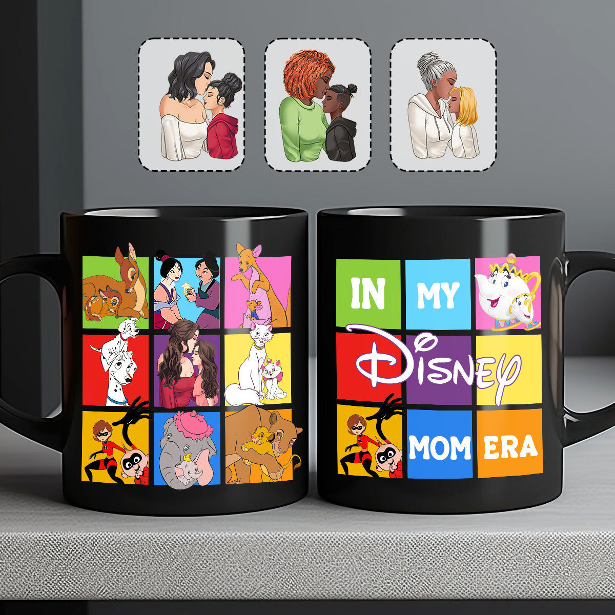 Personalized Disney Mouse Mug Custom Name Gift for Mom Mug GradoCreations