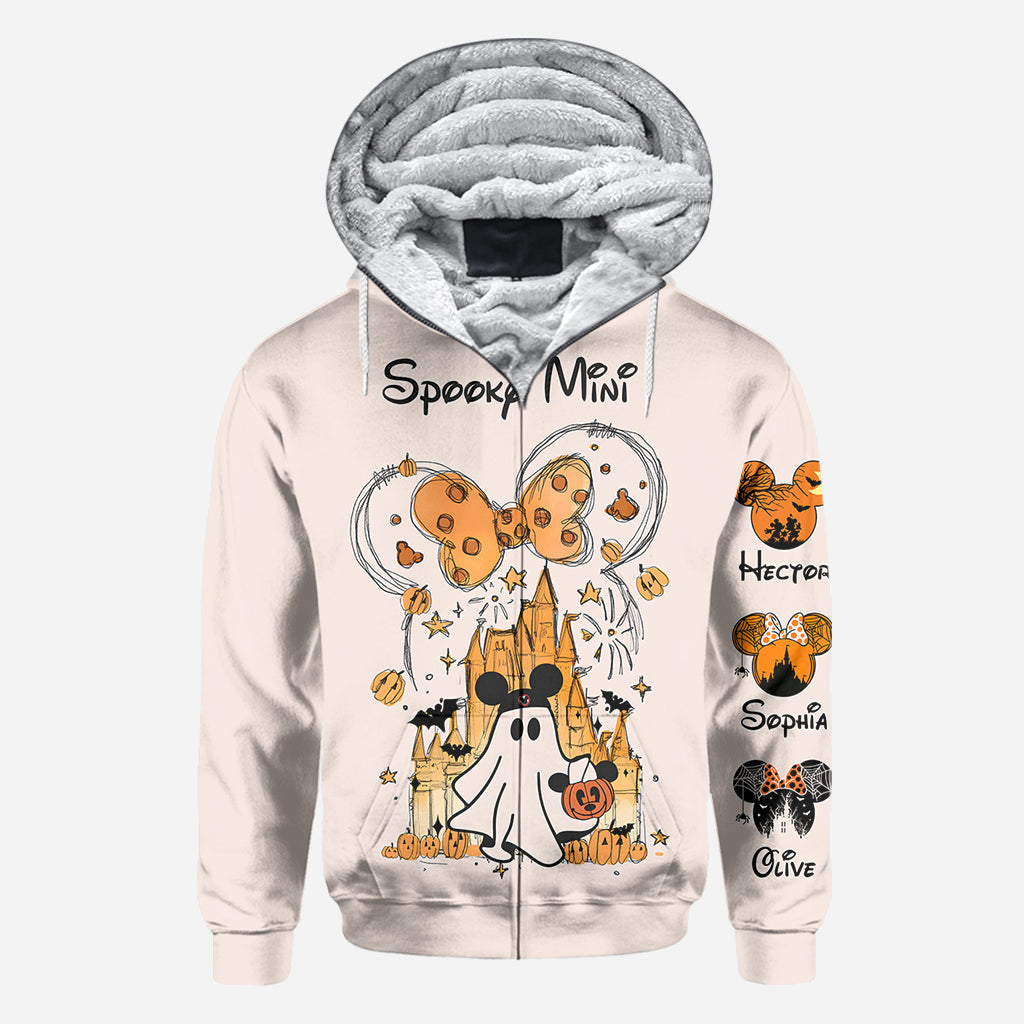 Personalized Halloween All Over Shirt Custom Name Gift for Mom All Over Shirt GradoCreations