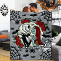 Personalized Nightmare Blanket Custom Name Gift for Couples Blanket GradoCreations