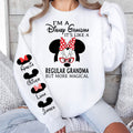 Personalized Disney Grandma All Over Shirt with Custom Names All Over Shirt GradoCreations