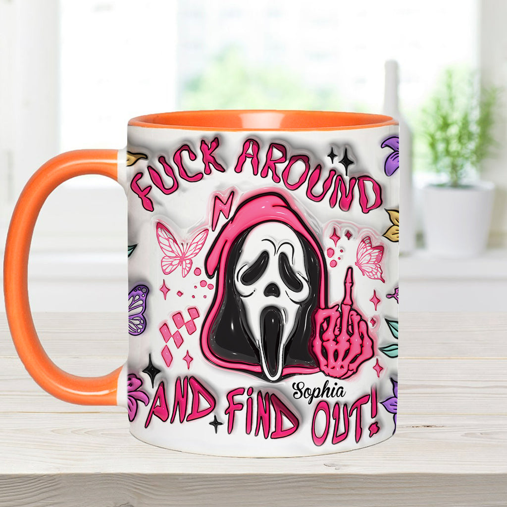 Personalized Funny Accent Mug Custom Name Gift for Friend Accent Mug GradoCreations