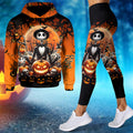Halloween Personalized Hoodie and Leggings Set for Adults Hoodie & Leggings GradoCreations