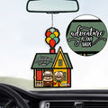 Personalized Adventure Car Ornament Custom Couple Gift for Christmas Car Ornament GradoCreations