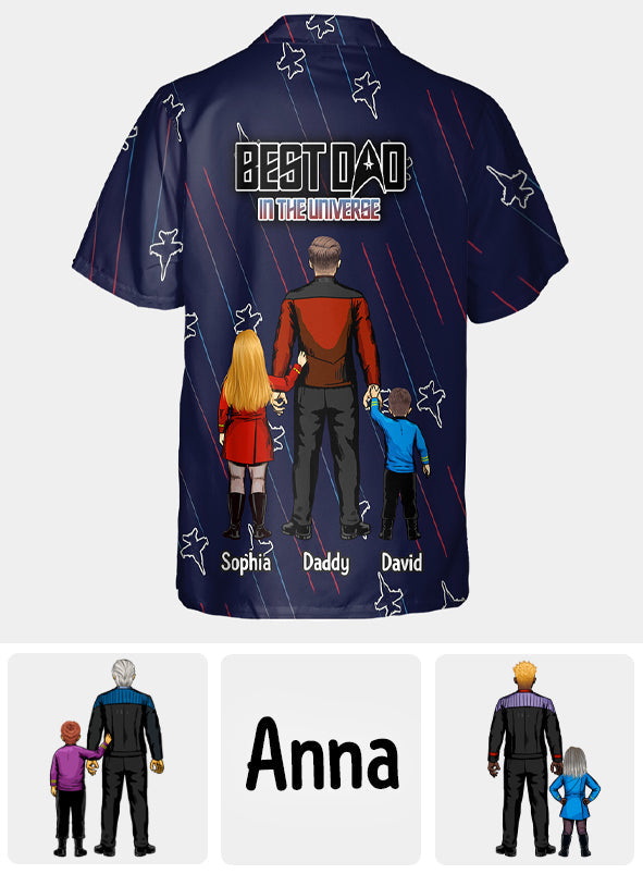 Personalized Top Gun Hawaiian Shirt for Dad - Best Dad Gift Hawaiian Shirt GradoCreations