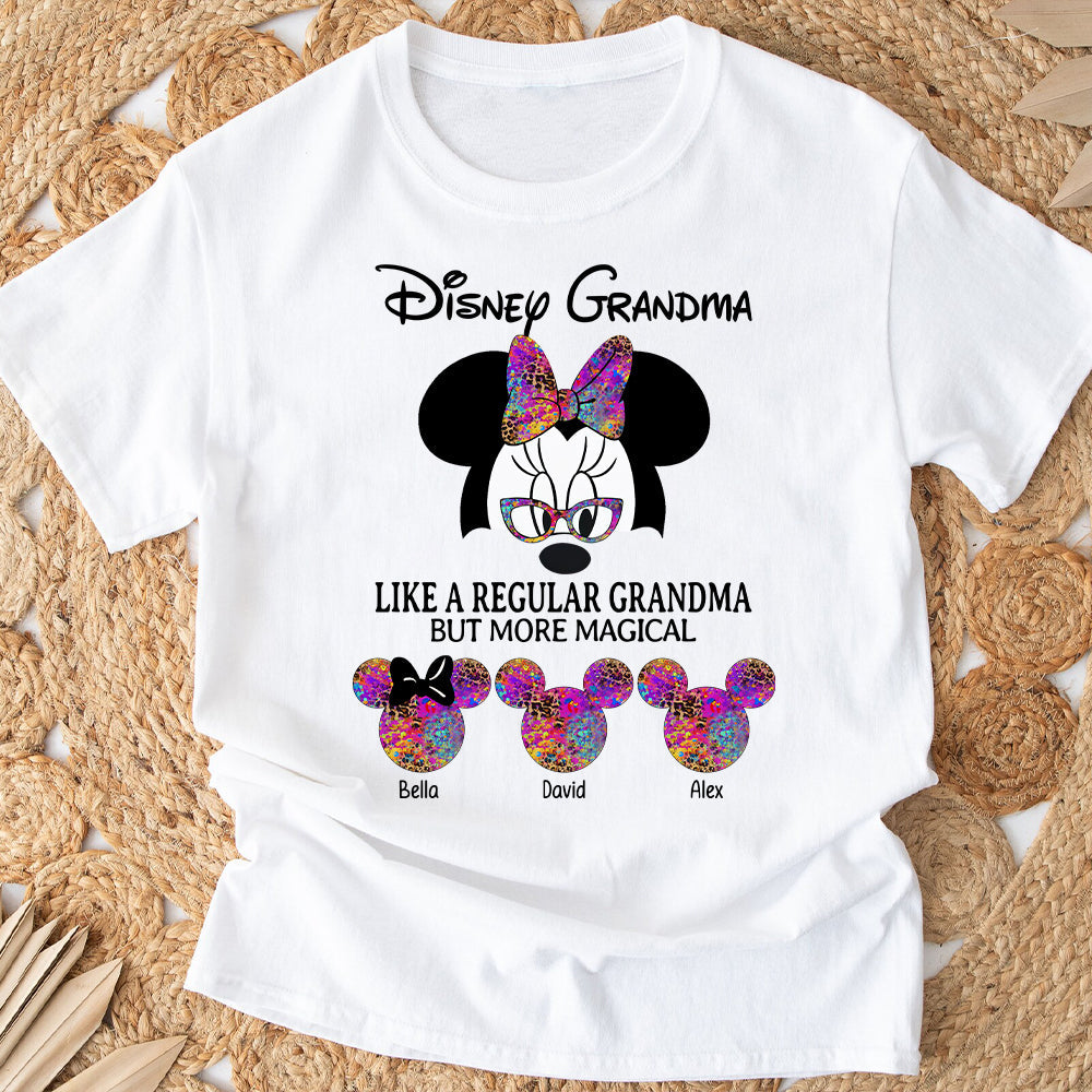 Personalized Disney Grandma T-shirt and Hoodie Gift for Mom T-shirt & Hoodie GradoCreations