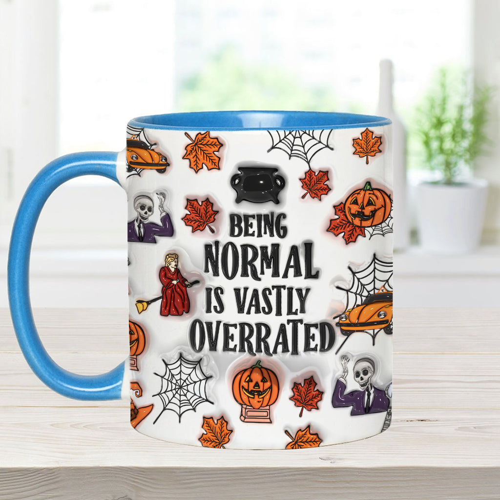 Personalized Halloween Accent Mug Custom Name Gift Idea Accent Mug GradoCreations