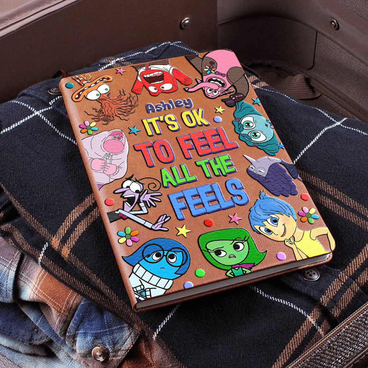 Personalized Leather Journal Custom Name Gift for Graduation Leather Journal GradoCreations