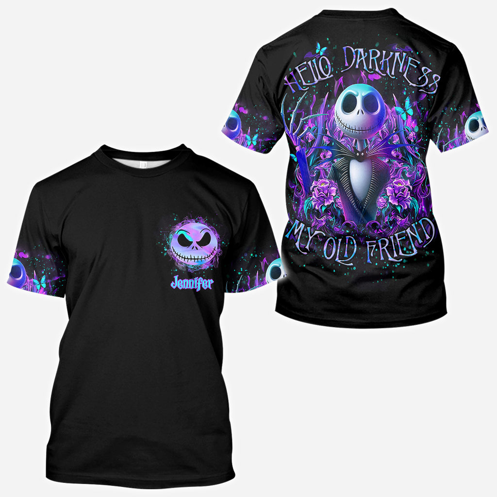 Personalized Nightmare All Over Shirt Custom Name Gift Halloween All Over Shirt GradoCreations