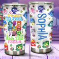 Personalized Tumbler It's Okay To Feel All The Feels Gift for Kids Tumbler GradoCreations