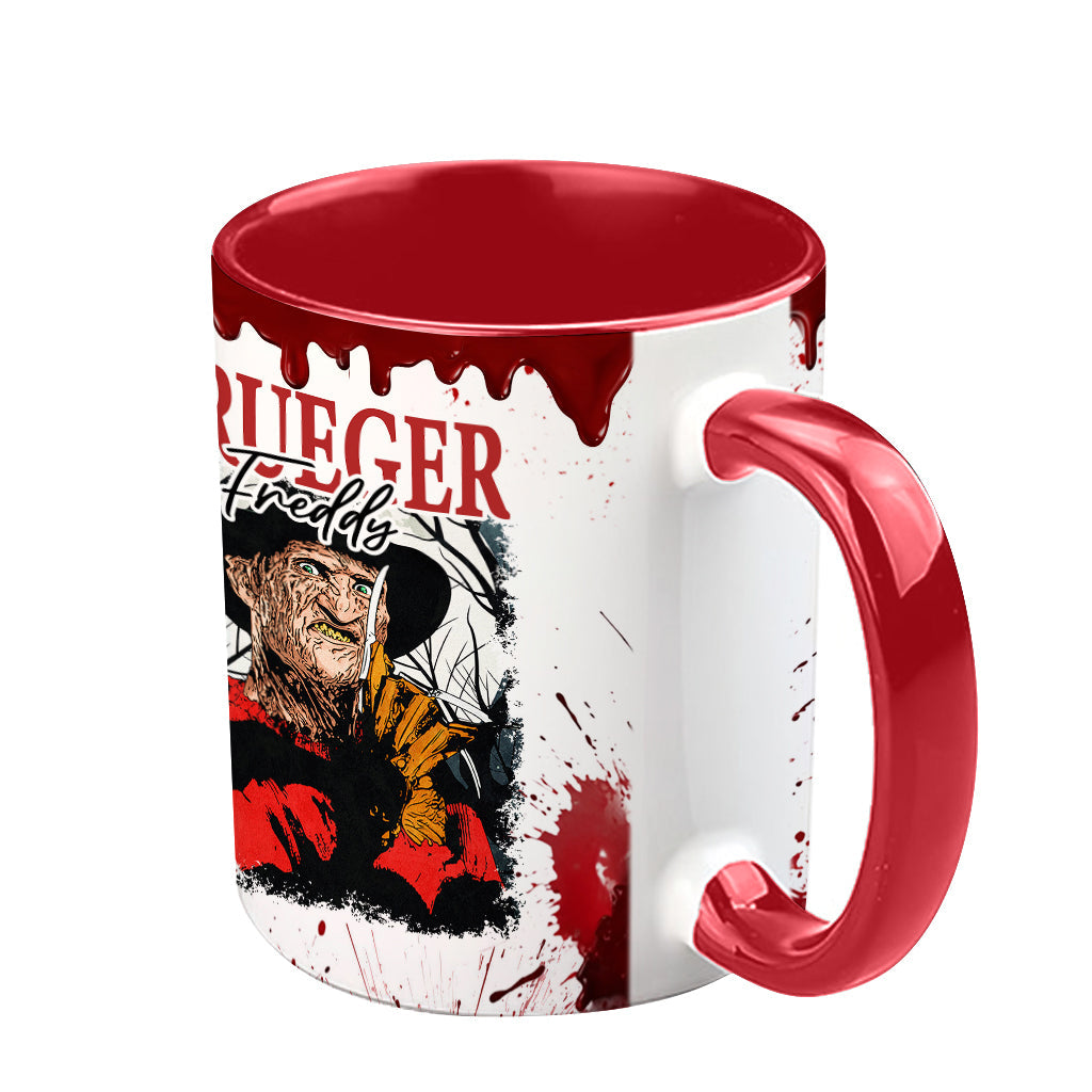 Personalized Halloween Horror Characters Accent Mug Gift Accent Mug GradoCreations