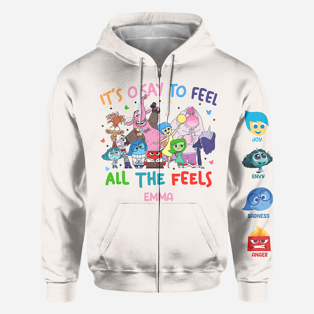 Personalized All-Over Shirt for Kids | Back to School Gift All Over Shirt GradoCreations