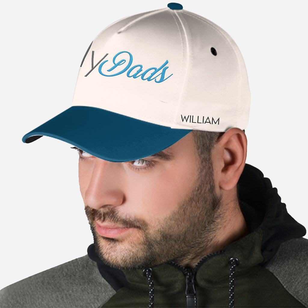 Personalized Classic Cap Custom Name Gift for Dad Classic Cap GradoCreations