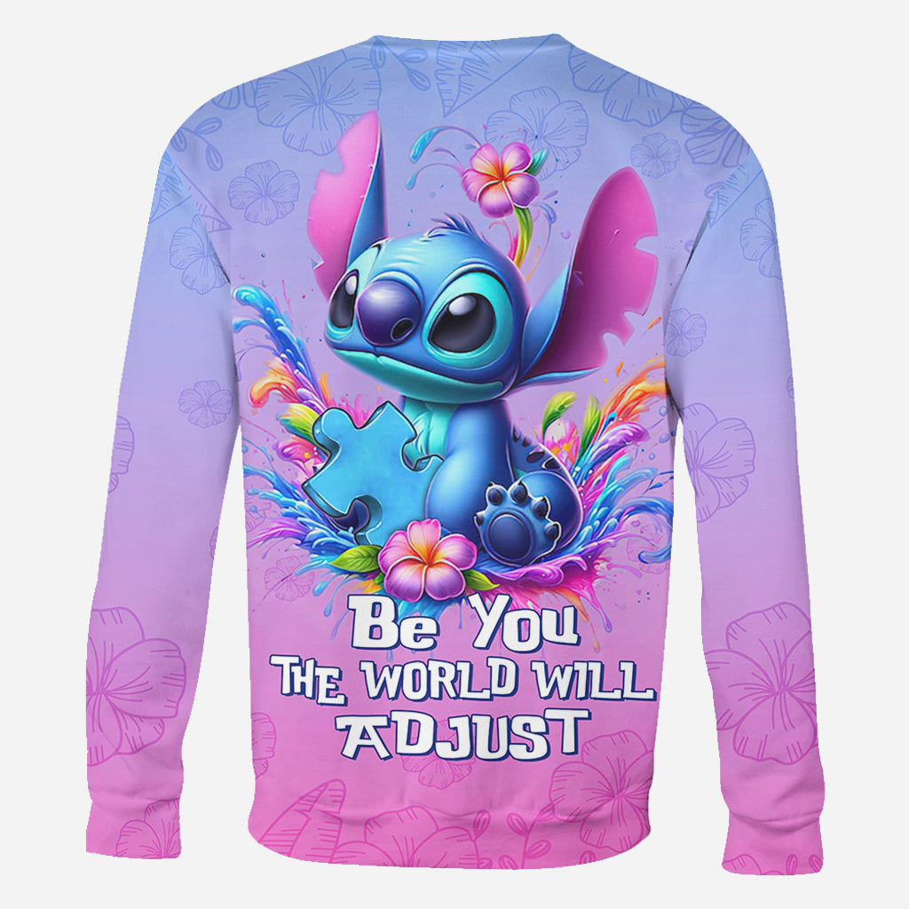 Personalized Autism Awareness All Over Shirt Custom Name Gift All Over Shirt GradoCreations